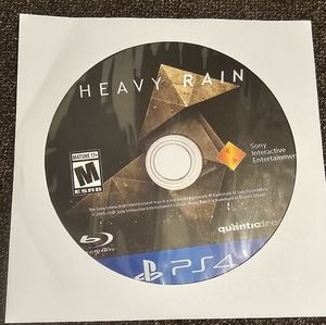 PS4 Heavy Rain & Beyond Two Souls Discs Only